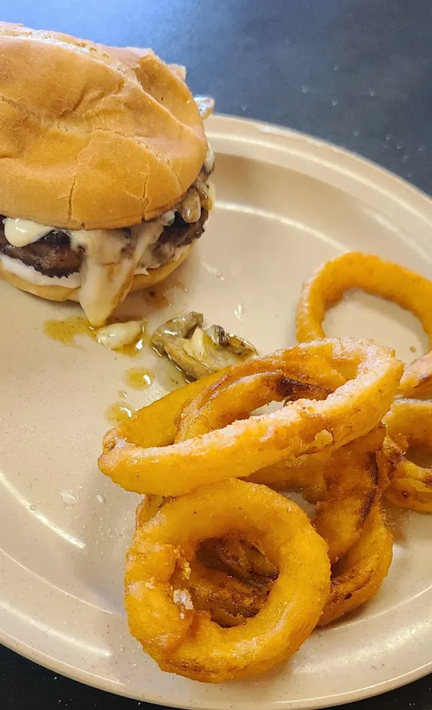 Mushroom Swiss Burger