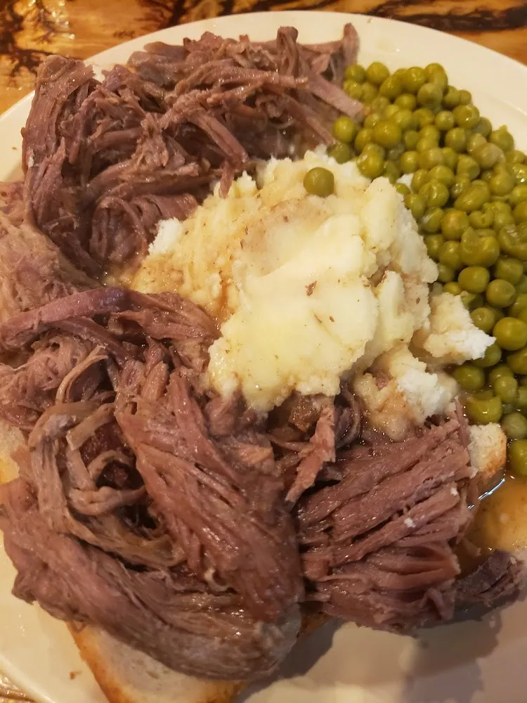 Open Faced Roast Beef